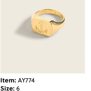 14k over sterling silver ring size 5